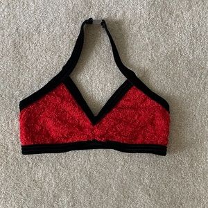 Details Dancewear Halter Style Dance Top